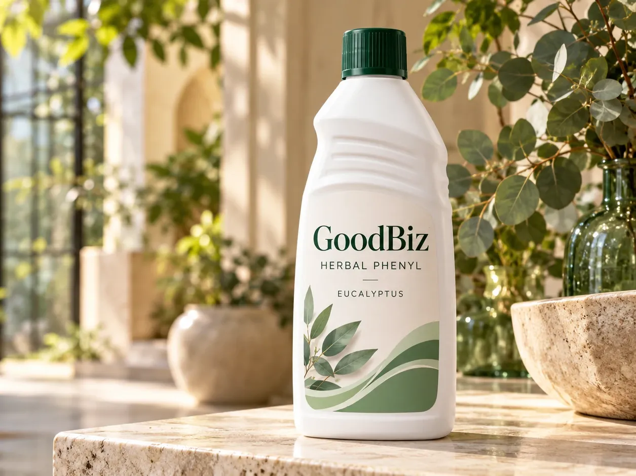 Herbal Phenol / Phenyl, exported from India by GoodBiz Hygiene