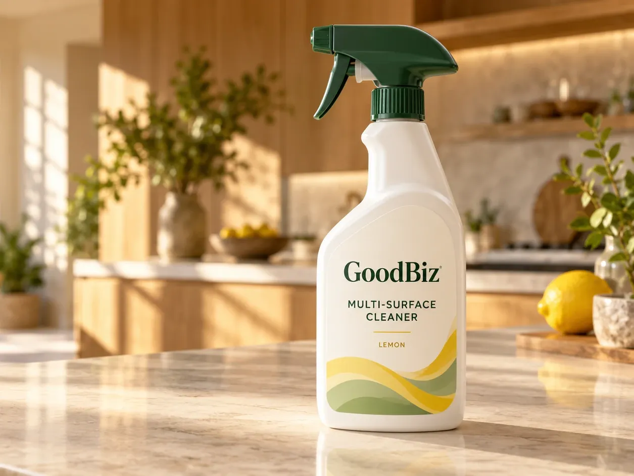 Multi-Surface Cleaner, exported from India by GoodBiz Hygiene