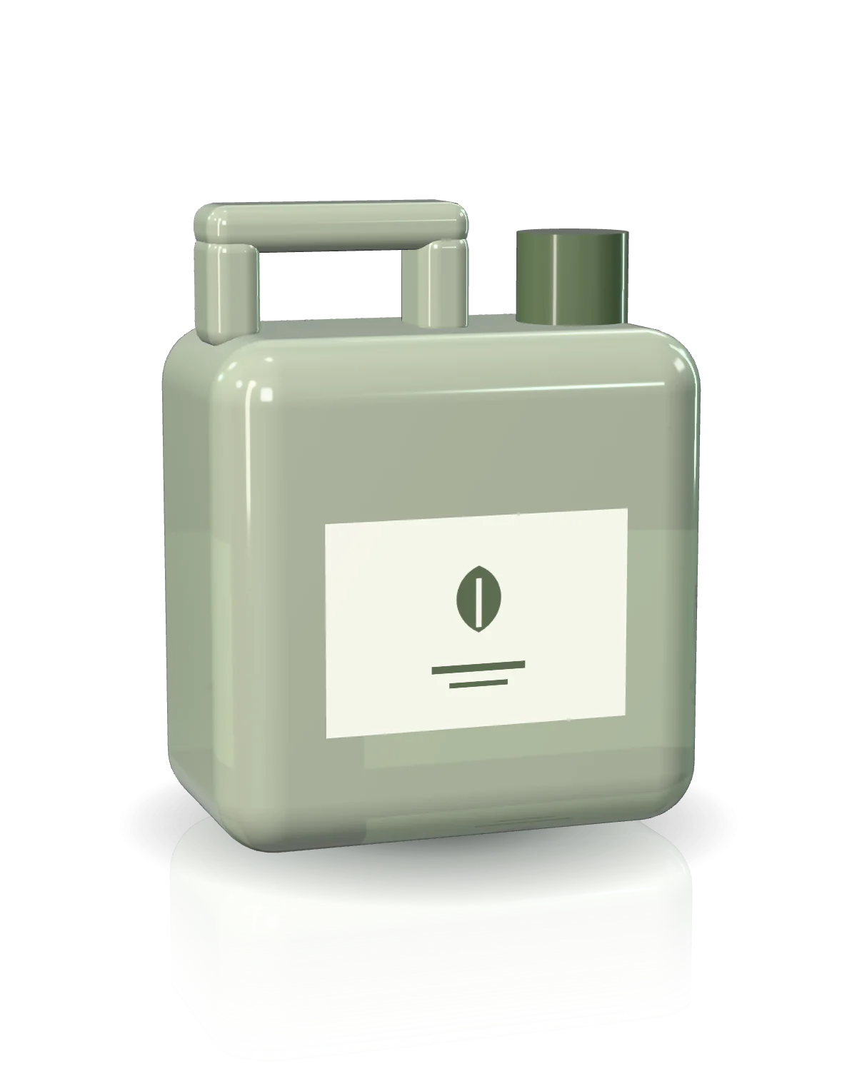 Illustration of bulk & institutional cleaning chemicals in a typical export pack